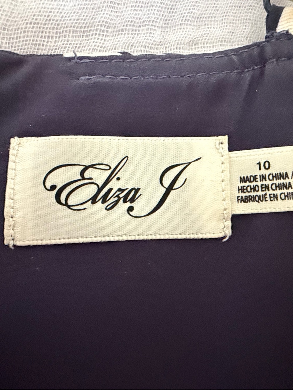 Eliza J Black Floral Cocktail Sheath Dress Size 10 Spaghetti Strap
